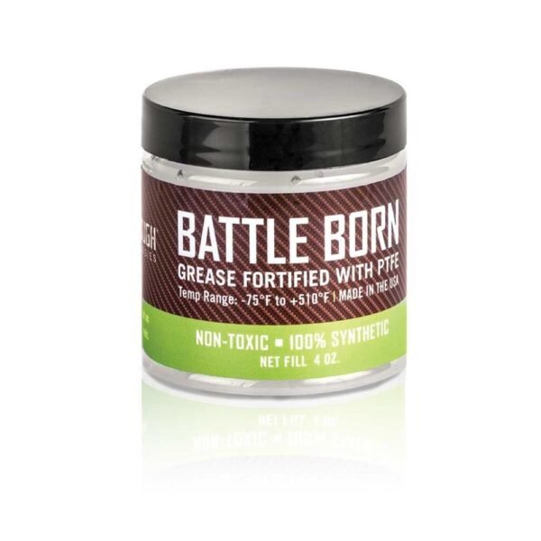 https3A2F2Fmedia.chattanoogashooting.com2Fimages2Fproduct2FANBTG4OZ2FANBTG4OZ.jpg Breakthrough Clean Technologies Battle Born Grease with PTFE 4 oz Jar Clear