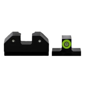 https3A2F2Fmedia.chattanoogashooting.com2Fimages2Fproduct2FAQCKR002P6G2FAQCKR002P6G.jpg XS Sight Systems R3D Night Sights Green - Canik TP9