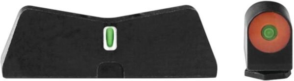 https3A2F2Fmedia.chattanoogashooting.com2Fimages2Fproduct2FAQGL0009S5N2FAQGL0009S5N.jpg XS Sights DXT2 Big Dot Night Sight Set Tritium Front / Rear Orange For Glock 17 19 22-24 26 27 31-36 38