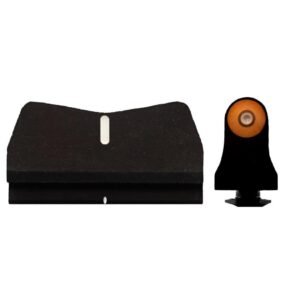 https3A2F2Fmedia.chattanoogashooting.com2Fimages2Fproduct2FAQGL0015P3N2FAQGL0015P3N.jpg XS Sight DXW2 Big Dot Sight for Glock Suppressor Hgt 17 19 22-24 26 27 31-36 - Orange