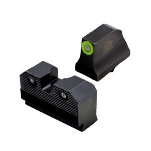 https3A2F2Fmedia.chattanoogashooting.com2Fimages2Fproduct2FAQGLR205P6G2FAQGLR204P6G-1_1.jpg XS Sight Systems R3D 2.0 Suppressor Height Night Sights for Glock 20/21/29/30/30S/37/41 Green Front with Black Rear
