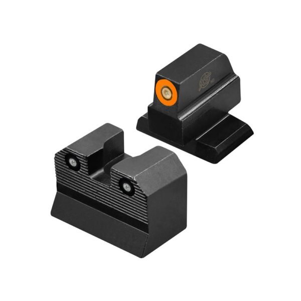 https3A2F2Fmedia.chattanoogashooting.com2Fimages2Fproduct2FAQHKR202P6N2FAQHKR202P6N-1.jpg XS Sights R3D 2.0 Suppressor Height Night Sights for HK VP9 OR Orange