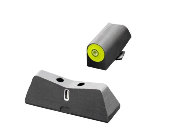 https3A2F2Fmedia.chattanoogashooting.com2Fimages2Fproduct2FAQNE0032A5Y2FAQNE0032A5Y.jpg XS Sight DXT2 Big Dot Sight for Colt 1911 Enhanced all barrel lengths BCMS Cut - Yellow