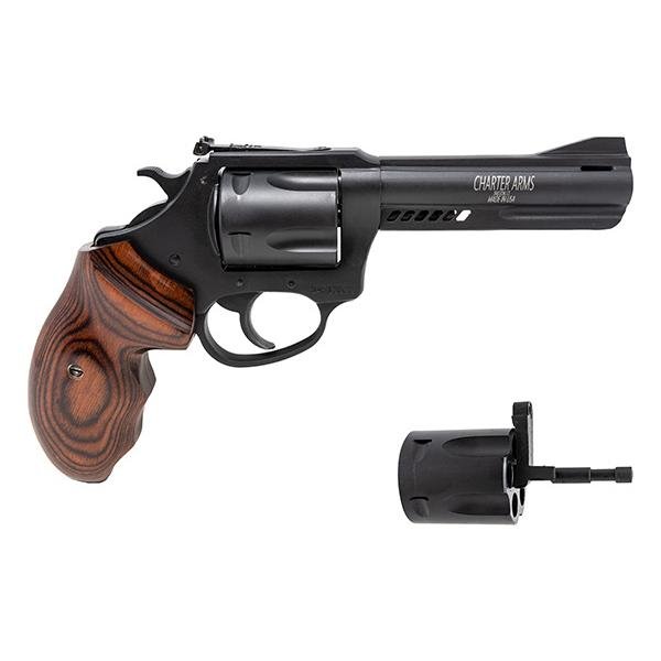 https3A2F2Fmedia.chattanoogashooting.com2Fimages2Fproduct2FAR139422FAR139421.jpg Charter Arms Double Dog Mag Pug & Pitbull Handgun 9mm Luger /.357 Mag 5rd Capacity 4.2'' Barrel
