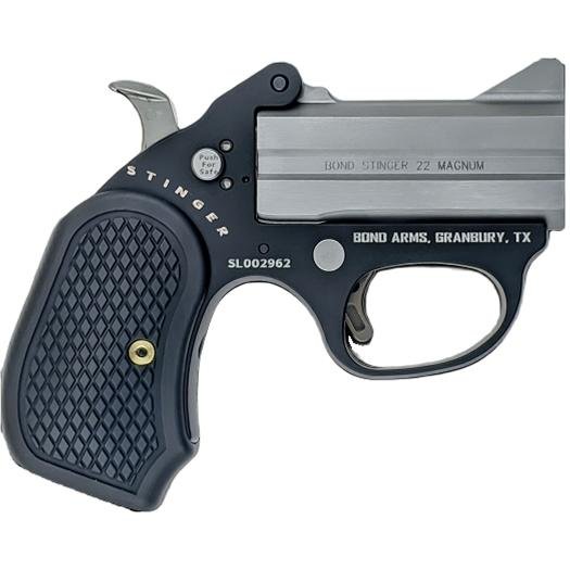 https3A2F2Fmedia.chattanoogashooting.com2Fimages2Fproduct2FBEBASLFB9MM2FBEBASLFB9MM3.jpg Bond Arms Stinger FireBall Aluminum Frame Handgun 9mm Luger 2rd Capacity 3'' Stainless Steel Barrel Matte B6 Grips