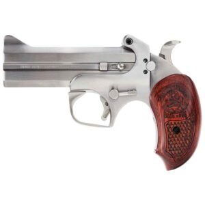 https3A2F2Fmedia.chattanoogashooting.com2Fimages2Fproduct2FBEBASSIV357382FSnakeiv.jpg Bond Arms Snake Slayer IV Derringer .357 Mag/.38 Spl 2rd Capacity 4.25" Barrel Rosewood Grip