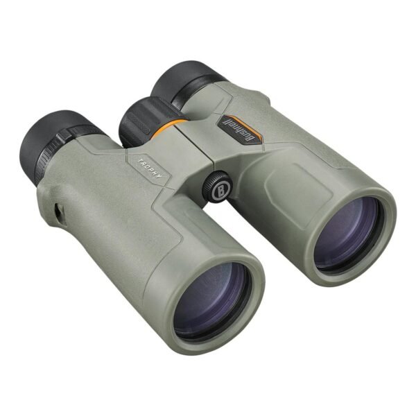 https3A2F2Fmedia.chattanoogashooting.com2Fimages2Fproduct2FBH3342102FBH3342101.jpg Bushnell Trophy Binocular 10x42mm BaK-4 Roof Prism Bone Collector Green