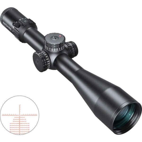 https3A2F2Fmedia.chattanoogashooting.com2Fimages2Fproduct2FBHMP53056AMI2FBHMP53056AMI-5.jpg Bushnell Match Pro ED Rifle Scope 5-30x56 34mm FFP DM2 MOA w Floating Dot Illum
