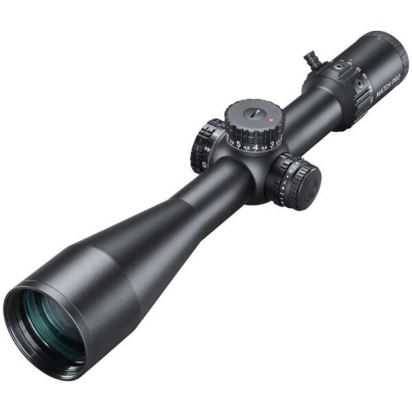 https3A2F2Fmedia.chattanoogashooting.com2Fimages2Fproduct2FBHMP53056DMI2FBHMP53056DMI-6.jpg Bushnell Match Pro ED Rifle Scope 5-30x56 34mm FFP DM2 MRAD w Floating Dot Illum