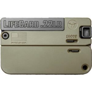 https3A2F2Fmedia.chattanoogashooting.com2Fimages2Fproduct2FBLLC1PNBG2FBLLC1PNBG_3.jpg LifeCard .22 LR Single Action Pistol - Polymer Handle Noveske Bazooka Green