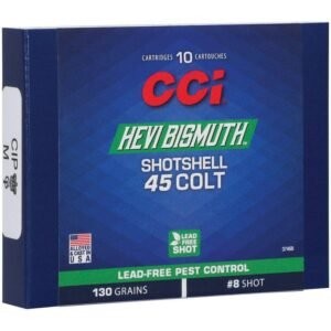 https3A2F2Fmedia.chattanoogashooting.com2Fimages2Fproduct2FCC3746B2FCC3746B_1.jpg CCI Hevi Bismuth Centerfire Shotshell 45 Colt 130gr #8 1050 fps 10/ct