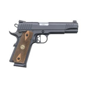 https3A2F2Fmedia.chattanoogashooting.com2Fimages2Fproduct2FCH4402122FCH4402121_1.jpg Chiappa 1911 Superior Optic Ready Handgun .45 ACP 8rd Magazines(2) 5" Barrel Blued w/Walnut Grips