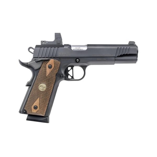 https3A2F2Fmedia.chattanoogashooting.com2Fimages2Fproduct2FCH4402142FCH4402146.jpg Chiappa 1911 Superior MRS Red Dot Handgun .45 ACP 5" Barrel Blued Frame Walnut Grips ZT Red Dot