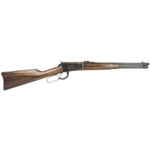 https3A2F2Fmedia.chattanoogashooting.com2Fimages2Fproduct2FCH9203352FCH920335-1.jpg Chiappa 1892 Lever-Action Trapper Carbine Rifle .357 Mag 8rd Capacity 16" Barrel Walnut Color Case