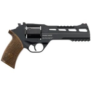 https3A2F2Fmedia.chattanoogashooting.com2Fimages2Fproduct2FCHCF3403432FCHCF340343.jpg Chiappa Rhino 60DS Handgun 10mm 6rd Capacity 6" Barrel Black with 3 Moon Clips
