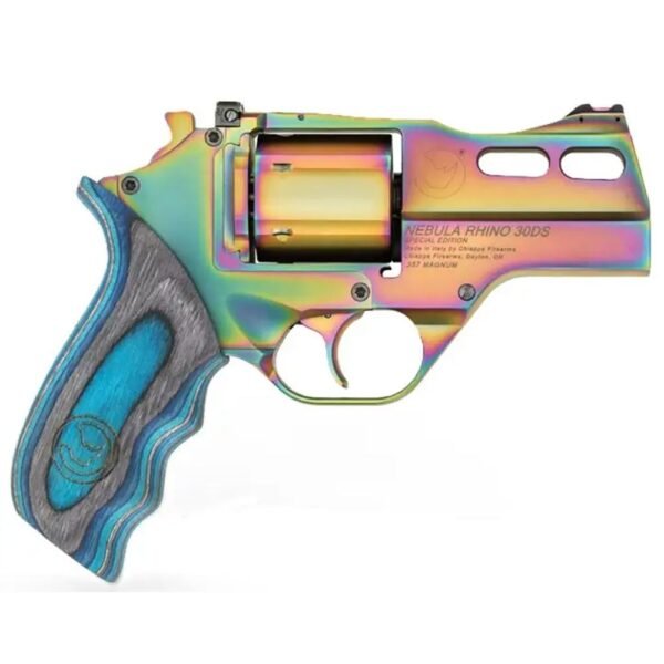 https3A2F2Fmedia.chattanoogashooting.com2Fimages2Fproduct2FCHCF3403542FCHCF340354-1.jpg Chiappa Rhino 30SAR Handgun .357 Mag 6rd Capacity 3" Barrel Nebula with 3 Moon Clips