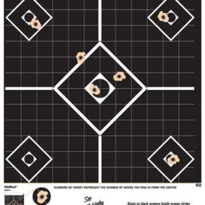 https3A2F2Fmedia.chattanoogashooting.com2Fimages2Fproduct2FCM458042FCM45804.jpg Champion VisiShot Targets Sight-In Target - 13" X 18" 10/Pack