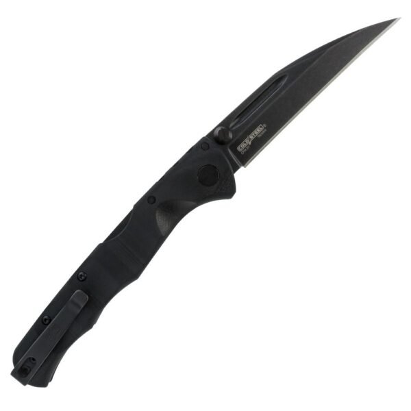 https3A2F2Fmedia.chattanoogashooting.com2Fimages2Fproduct2FCOCSFL35FRNBKBK2FCOCSFL35FRNBKBK-1.jpg Cold Steel Frenzy II Folding Knife 3-1/2" Sheepsfoot Blade Blackout