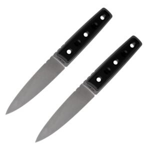 https3A2F2Fmedia.chattanoogashooting.com2Fimages2Fproduct2FCOCSTH58FXD2FCOCSTH58FXD-1.jpg Cold Steel Stickman Holdout Fixed Throwing Knife 5-1/2" Dagger Blade Black 2/ct