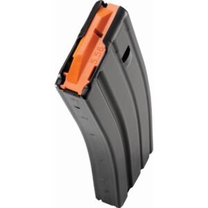https3A2F2Fmedia.chattanoogashooting.com2Fimages2Fproduct2FCT3023001178CPD2FCT3023001178CPD_1.jpg DuraMag Rifle Magazine Black w/ Orange Follower 5.56/300blk 30/rd