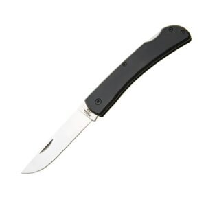 https3A2F2Fmedia.chattanoogashooting.com2Fimages2Fproduct2FCW138L2FCW138L-1.jpg Bear & Son Large Locking Farmhand Folding Knife 3-5/8" Drop Point Blade Black with Clip