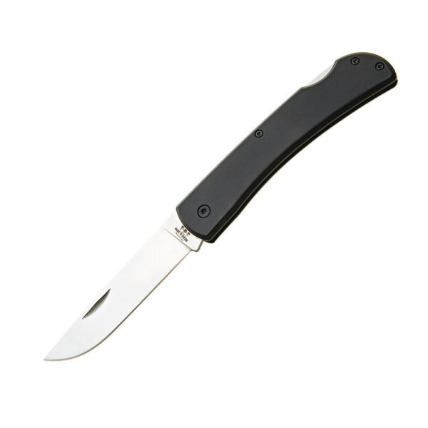 https3A2F2Fmedia.chattanoogashooting.com2Fimages2Fproduct2FCW138L2FCW138L-1.jpg Bear & Son Large Locking Farmhand Folding Knife 3-5/8" Drop Point Blade Black with Clip
