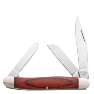 https3A2F2Fmedia.chattanoogashooting.com2Fimages2Fproduct2FCW218R2FCW218R-1.jpg Bear & Son Midsize Stockman Folding Knife 2-3/8" Clip Point Blade Rosewood