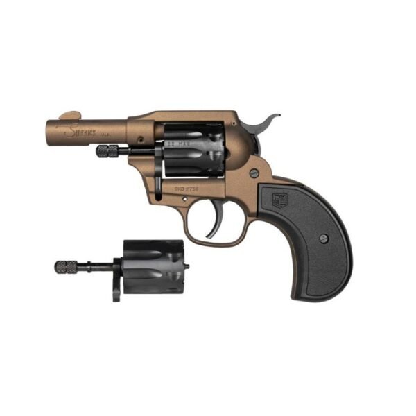 https3A2F2Fmedia.chattanoogashooting.com2Fimages2Fproduct2FDB0600A0712FDB0600A071.jpg Diamondback Sidekick Birdshead Handgun .22 Wmr/.22 LR 9rd Capacity 3" Barrel SA/DA Midnight Bronze