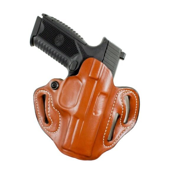 https3A2F2Fmedia.chattanoogashooting.com2Fimages2Fproduct2FDI002TA5EZ02FDI002TA-1_2.jpg DeSantis #002 Speed Scabbard OWB Holster for S&W M&P Shield 45 Tan RH