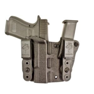 https3A2F2Fmedia.chattanoogashooting.com2Fimages2Fproduct2FDI160KAB6Z02FDI160-1_1.jpg DeSantis Hidden Truth Appendix Holster with Mag Pouch for Glock 19 Black RH