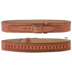 https3A2F2Fmedia.chattanoogashooting.com2Fimages2Fproduct2FDIB37TL38PP2FDIB37BL50PP_2.jpg DeSantis Desperado Gun Belt .45 Cal 2.25" Tan Size 38