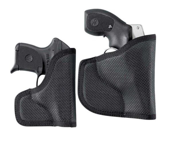 https3A2F2Fmedia.chattanoogashooting.com2Fimages2Fproduct2FDIN38BJG5Z02FDIN38BJG5Z0.jpg DeSantis Nemesis Pocket Holster for Ruger LCP with Crimson Trace Black Ambi