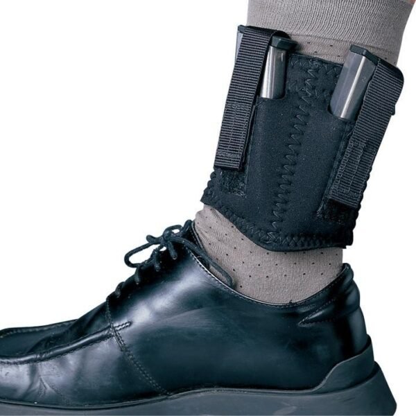 https3A2F2Fmedia.chattanoogashooting.com2Fimages2Fproduct2FDIN81BJZZZ02FDIN81BJZZZ0.jpg DeSantis Neoprene Ankle Double Magazine Holster Black Ambi