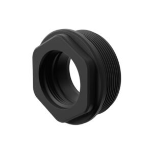 https3A2F2Fmedia.chattanoogashooting.com2Fimages2Fproduct2FDLBRK44012FDLBRK4401-1.jpg Breek Arms Plan B Hub One Low Profile Universal Suppressor Mount Titanium Black