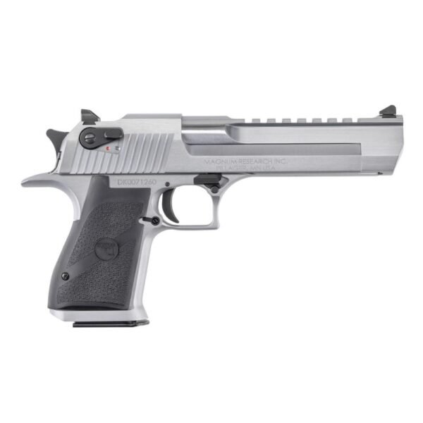 https3A2F2Fmedia.chattanoogashooting.com2Fimages2Fproduct2FDXDE357BC2FDXDE357BC.jpg Magnum Research Desert Eagle Mark XIX Handgun .357 Magnum 9/rd 6" Barrel Brushed Chrome