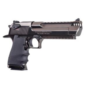 https3A2F2Fmedia.chattanoogashooting.com2Fimages2Fproduct2FDXDE50ABKN2FDXDE50ABKN_7.jpg Magnum Research Desert Eagle Series Handgun .50AE 8rd Magazine 6" Barrel Black Nickel