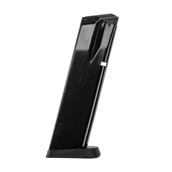 https3A2F2Fmedia.chattanoogashooting.com2Fimages2Fproduct2FDXMAG915P2FDXMAG915P-1.jpg Magnum Research Baby Desert Eagle Magazine 9mm Full and Semi-Compact Polymer Base 15/rd Black Steel