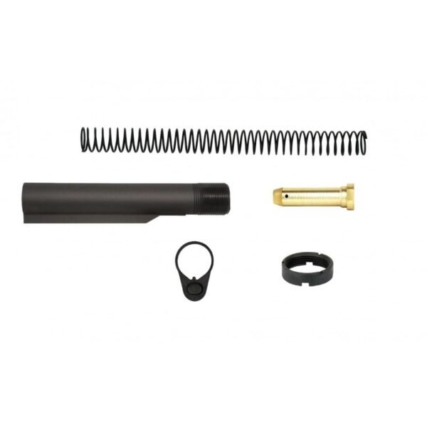 https3A2F2Fmedia.chattanoogashooting.com2Fimages2Fproduct2FEFMAR047A2FEFMAR047A-1.jpg TacFire AR-15 6-Position Mil-Spec Buffer Tube Kit with Standard End Plate