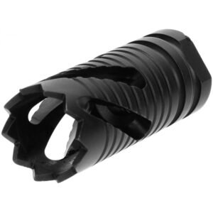 https3A2F2Fmedia.chattanoogashooting.com2Fimages2Fproduct2FEFMZ10212FEFMZ1021-1.jpg TacFire Crown Style Muzzle Brake .223/5.56 1/2x28 Black