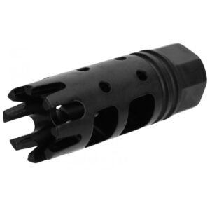 https3A2F2Fmedia.chattanoogashooting.com2Fimages2Fproduct2FEFMZ10242FEFMZ1024-1.jpg TacFire Crown Muzzle Brake .223/5.56 1/2x28 Black