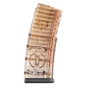 https3A2F2Fmedia.chattanoogashooting.com2Fimages2Fproduct2FEHAR1530CG22FEHAR1530CG2.jpg ETS Gen 2 AR15 Rifle Magazine Carbon Smoke with Coupler .223/5.56 30/rd