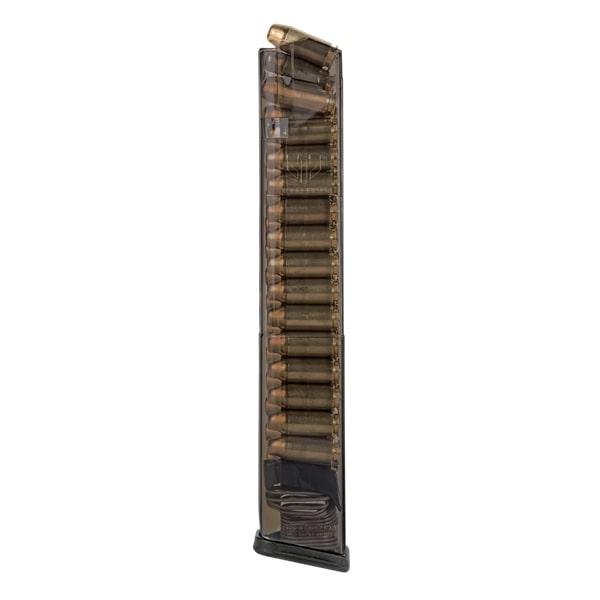 Elite Tactical Systems Carbon Smoke Handgun Magazine for Glock 22 .40 S&W 30/rd