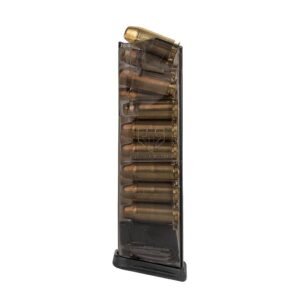 https3A2F2Fmedia.chattanoogashooting.com2Fimages2Fproduct2FEHSMKGLK222FEHSMKGLK22-1.jpg Elite Tactical Systems Carbon Smoke Handgun Magazine for Glock 22 .40 S&W 16/rd