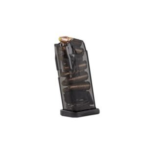 https3A2F2Fmedia.chattanoogashooting.com2Fimages2Fproduct2FEHSMKGLK262FEHSMKGLK26-1.jpg Elite Tactical Systems Carbon Smoke Handgun Magazine for Glock 26 9mm Luger 10/rd