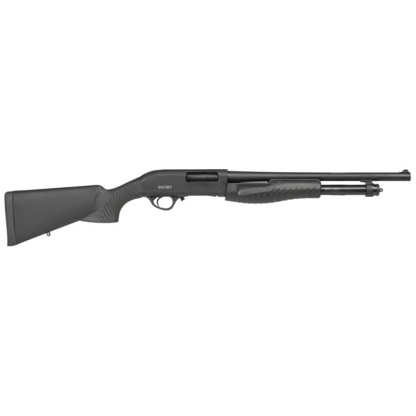 https3A2F2Fmedia.chattanoogashooting.com2Fimages2Fproduct2FEKHESL121800012FEKHESL12180001.jpg Escort Slugger Pump Shotgun 12ga 3" Chamber 5rd Capacity 18" Barrel Black Synthetic Stock