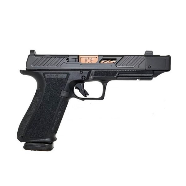 https3A2F2Fmedia.chattanoogashooting.com2Fimages2Fproduct2FEVSS2239CA2FEVSS2211.jpg Shadow Systems DR92OP Elite Optic Cut Handgun 9mm Luger 10rd Magazines(2) 4" Bronze Barrel Compensated Black CA Compliant