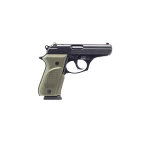 https3A2F2Fmedia.chattanoogashooting.com2Fimages2Fproduct2FEWT380PMC2FEWT380PMC_1.jpg Bersa Thunder 380 Combat Plus Handgun .380 Auto 15rd Magazines(2) 3.5" Barrel Black Finish Green Grips