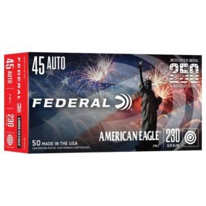 https3A2F2Fmedia.chattanoogashooting.com2Fimages2Fproduct2FFAAE45USA2FFAAE45USA1.jpg Federal 250th Anniversary USA Handgun Ammunition .45 Auto 230gr FMJ 890 fps 50/ct