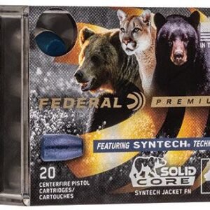https3A2F2Fmedia.chattanoogashooting.com2Fimages2Fproduct2FFAP357SHC12Fcore_3.jpg Federal Solid Core Handgun Ammunition .357 Mag 180 gr TSJ 20/ct