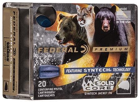 https3A2F2Fmedia.chattanoogashooting.com2Fimages2Fproduct2FFAP357SHC12Fcore_3.jpg Federal Solid Core Handgun Ammunition .357 Mag 180 gr TSJ 20/ct